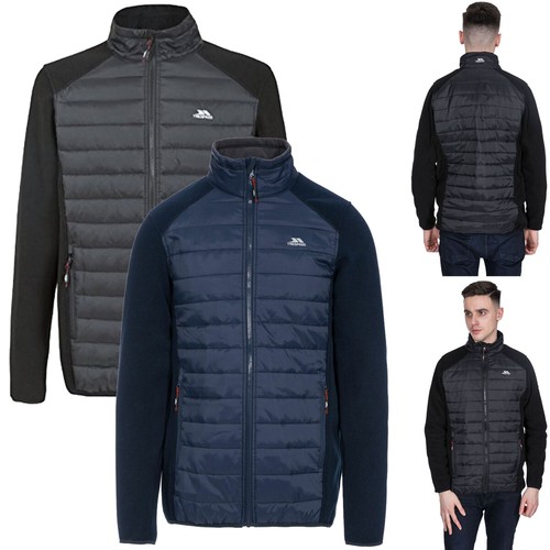 Mens Trespass Saunter Fleece Hybrid 