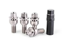 Porsche 911 Titanium Lock Bolts Aerospace Grade 5 6AL4V Titanium 5 pieces