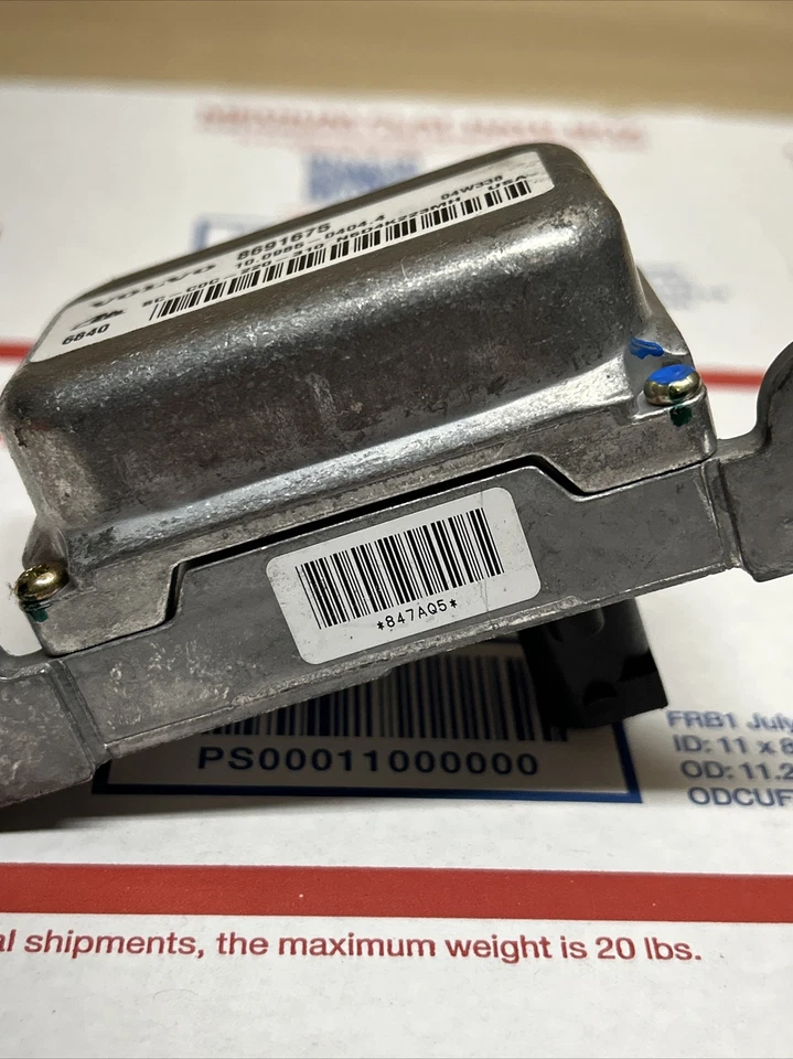 Sensor de control antideslizante Volvo Xc90 2003-2006 velocidad de guiñada activa velocidad de guiñada 31110063 Foto 3 de 4