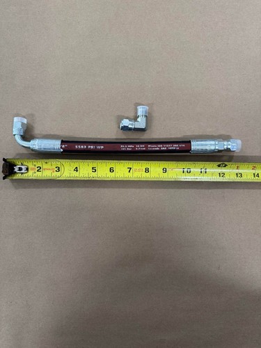 78-87 G Body LS Swap Power Steering Line Pressure Side Kit Heavy Duty USA Made - Picture 4 of 4