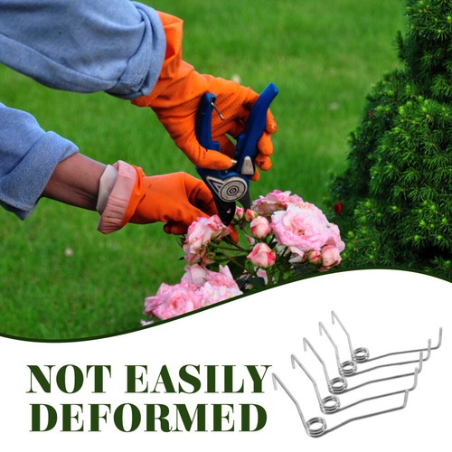 10Pcs Gardening Pruner Springs V Shape Springs Pruning Shears Springs Torsion - Afbeelding 10 van 12