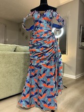 Custom Made Formal Evening Gown With Sequin Embroidered Prom Dress