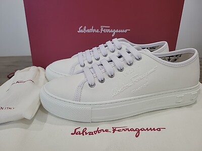 スニーカー SALVATORE FERRAGAMO COSMALOW SNEAKERS WOMEN'S LEATHER WHITE s-l400.jpg