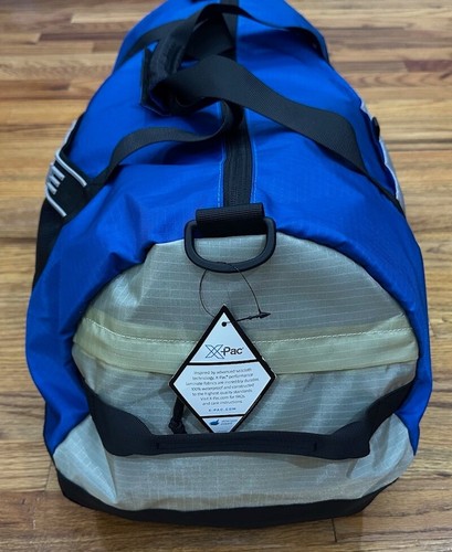 NEW Supreme FW23 3D Logo Duffle Bag Blue Box Logo - Picture 3 of 5