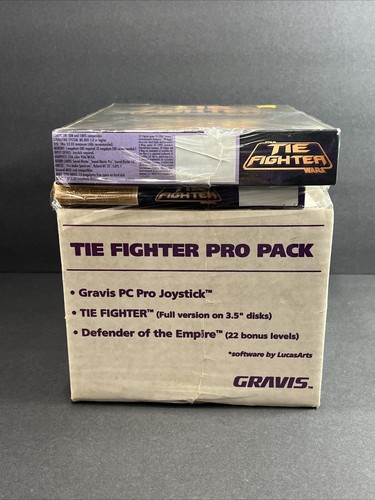 LucasArts Star Wars TIE Fighter Special Gravis Joystick Bundle SEALED!! - Picture 8 of 13