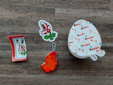 Super Mario 2025 Kinder Joy VQ413 ciondolo piranha + BPZ NUOVO