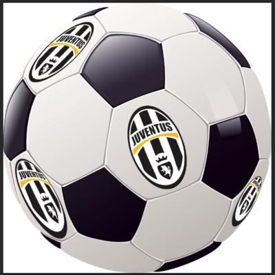 PALLA,PALLONE,CALCIO JUVENTUS DA ESPOSIZIONE, DIAMETRO SGONFIA