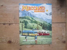 meccano magazine october 1962 mont-blanc tramway vintage reading toys and games