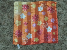 Symphony Scarfs Women  s Floral Scarf 20  x21  Made in Italy