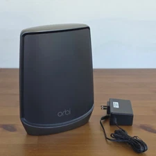 Netgear Orbi RBS860 Satellite AX6000 WiFi 6 Add-on Mesh Network 860 Black