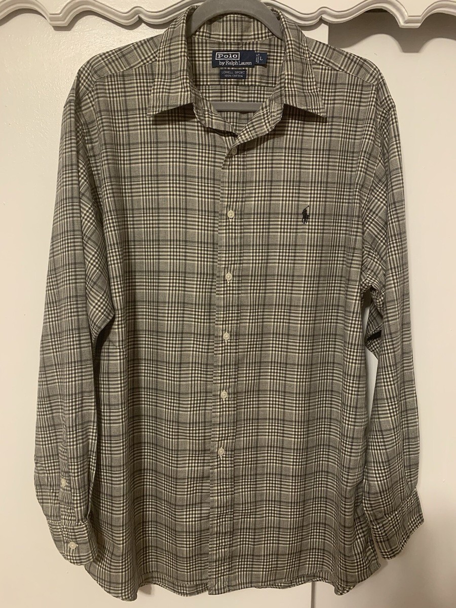 トップス 90s polo Ralph Lauren shirt lowell sport VTG 90's Polo By Ralph Lauren Lowell Sport Button Down Long