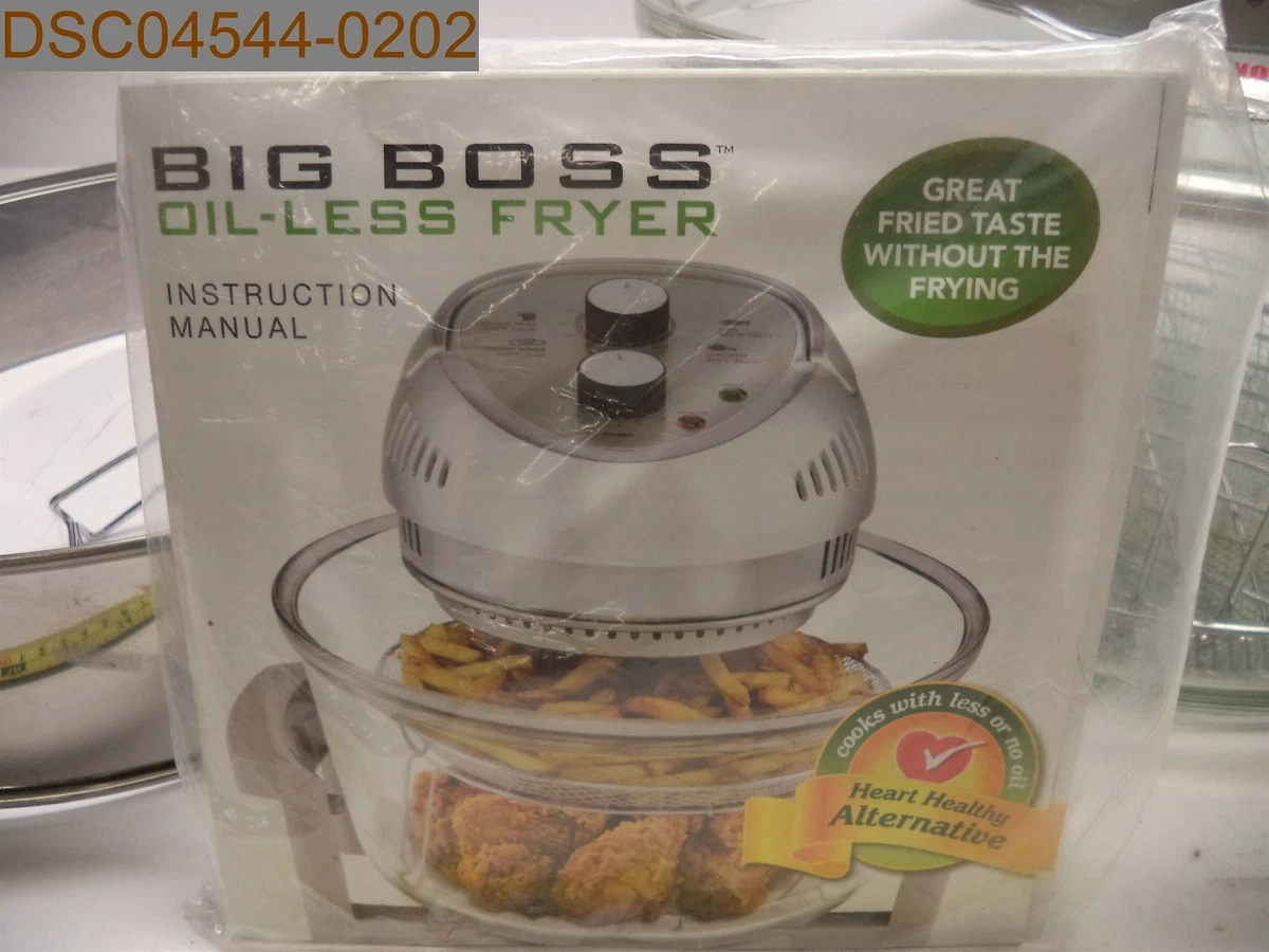 Big boss oil less fryer cheap manual
