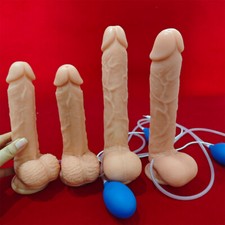Squirting Ejaculating Dildo Realistic Huge Small/Big Cock Suction Cup Sex Toys