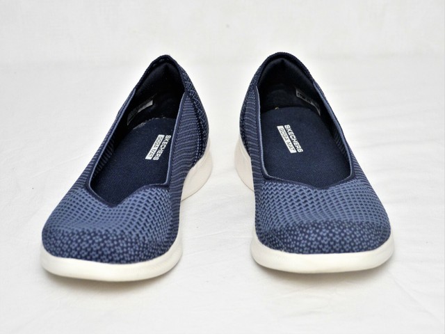 skechers go step lite knit ballet