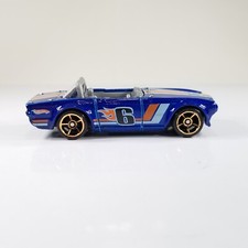 Hot Wheels Triumph TR6 Blue 2010 131/240 Faster Than Ever 3/10 Loose