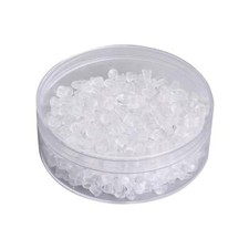 500x Clear Earring Backs Rubber for Ear Nuts Earring Clutch Jewelry Findings