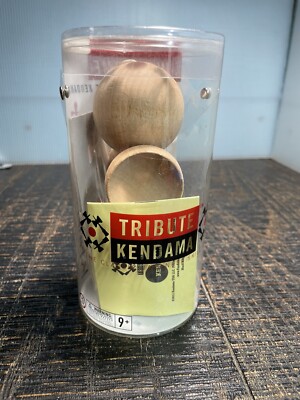 KENDAMA USA: Tribute Mini Kenda Solid  wood Skill toy