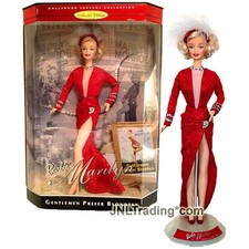 Year 1997 Barbie Hollywood Legends Doll MARILYN MONROE Gentlemen Prefer Blondes