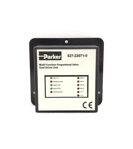 PARKER 027-22071-0 MULTI FUNCTION PROPORTIONAL VALVE DUAL DRIVER UNIT