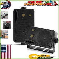 Multi-Use 3-Way Speaker System with 200W Power - Mountable for Any Location