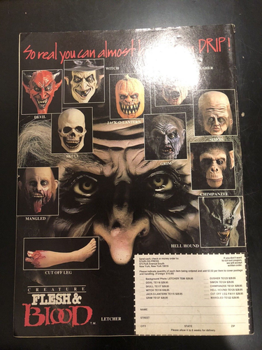 Fangoria Magazine #87 - October 1989 - Phantom of the Opera / Nightmare 5 / King - Picture 8 of 8