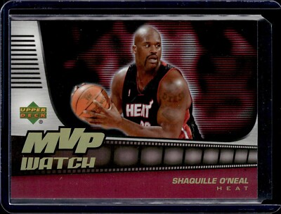 2006-07 Upper Deck Reserve Shaquille O'Neal MVP Watch Insert Miami