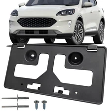 For Ford Escape 2020 2021 2022 Front Bumper License Plate Frame Bracket Holder