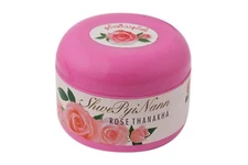 MYANMAR THANAKA POWDER 100% ROSE SCENT REDUCE ACNE / DARK SPOTS / MALASMA 50 g