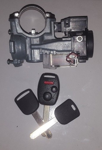 05-08 HONDA PILOT Ignition Lock Cylinder Switch+3 keys(1with REMOTE)+immobilizer