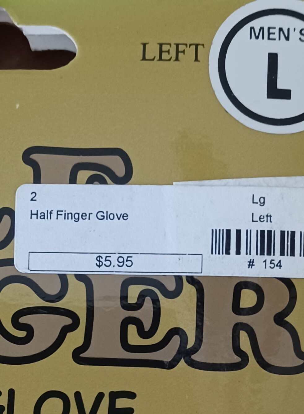 Mens half finger golf glove left hand HJ Glove Plus 1 lot of 3 eBay