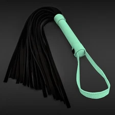 GLO Bondage Flogger Green Glow in the Dark High Quality, NSN Original