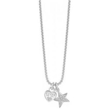 Image of Necklace Guess UBN82092 Women Silver Guess Length 45 Jewellery NEW