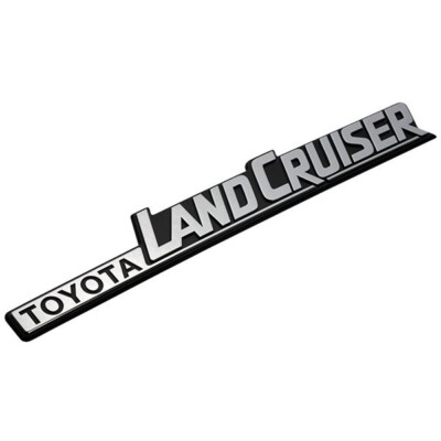 JDM OEM TOYOTA Land Cruiser 60 Front Fender side Emblem 75370