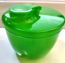 Parent's Choice 3 Compartment Powder Formula Dispenser - Green