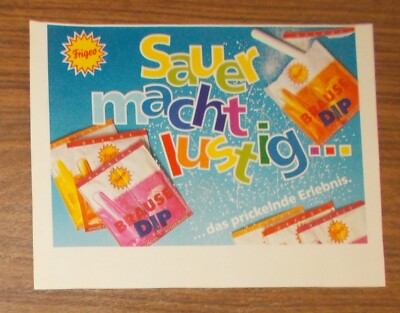 Rare Advertising Frigeo BRAUSE DIP - Sour Makes Funny 1991