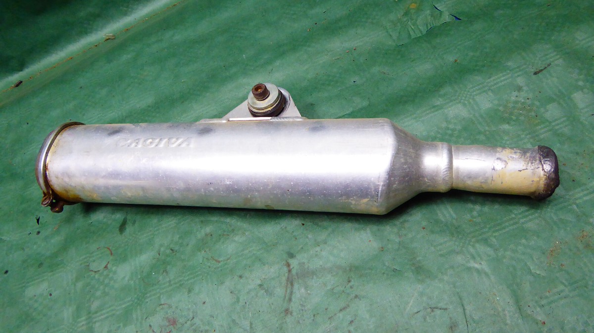 Exhaust Silencer Muffler 1990 Husqvarna WR 250 WRK Cagiva WMX 2