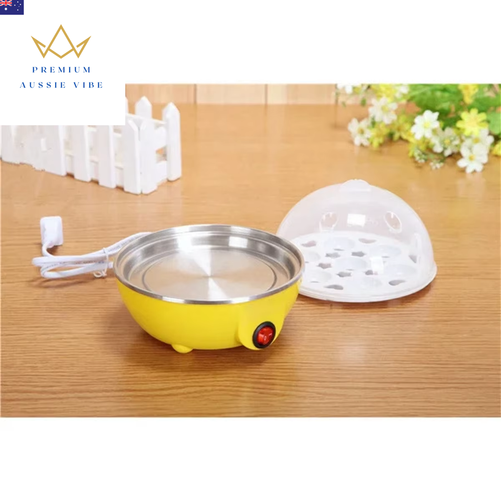 7-Capacity Electric Rapid Egg Cooker for Hard Boiled and Poached Eggs