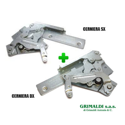 Cerniera Per Anta Frigo-Freezer Smeg - Ricambio Originale Per Modelli FR E VR Series