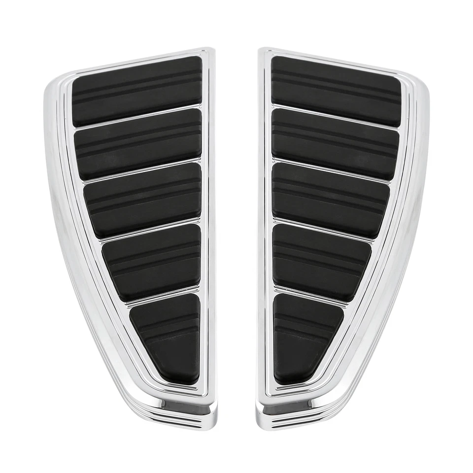Pranchas de assoalho cromadas para motorista compatível com Harley Touring Trike Softail - Imagem 2 de 4