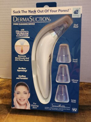 DermaSuction 129726 Pore  Cleaning Device,removes Blackheads And Dirt,Face