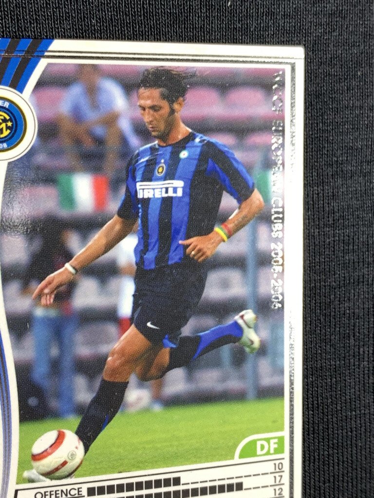 wccfカード Marco Materazzi WCCF PANINI soccer card Japan sports 196/336