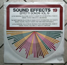 LP Effetti Sonori / Sound Effects Vol. 19 NUOVO SIGILLATO