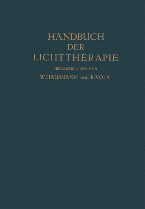 Thumbnail - Handbuch Der Lichttherapie O. Bernhard (u. A.) Taschenbuch Paperback