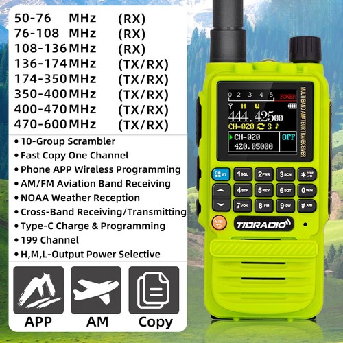 Nowy H3 Walkie Talkie Air Band Dwukierunkowy radio Telefon APP Bezprzewodowa szynka programowa - Zdjęcie 7 z 27