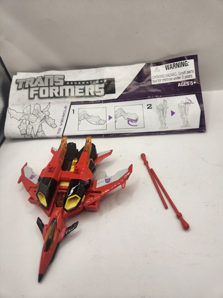Armada Starscream Thrilling 30 100% Complete Deluxe Generations Transformers