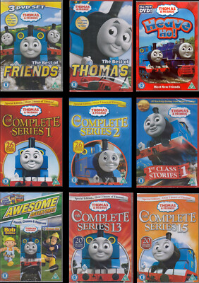 Thomas the Tank Engine and Friends New & Sealed R2 DVDs