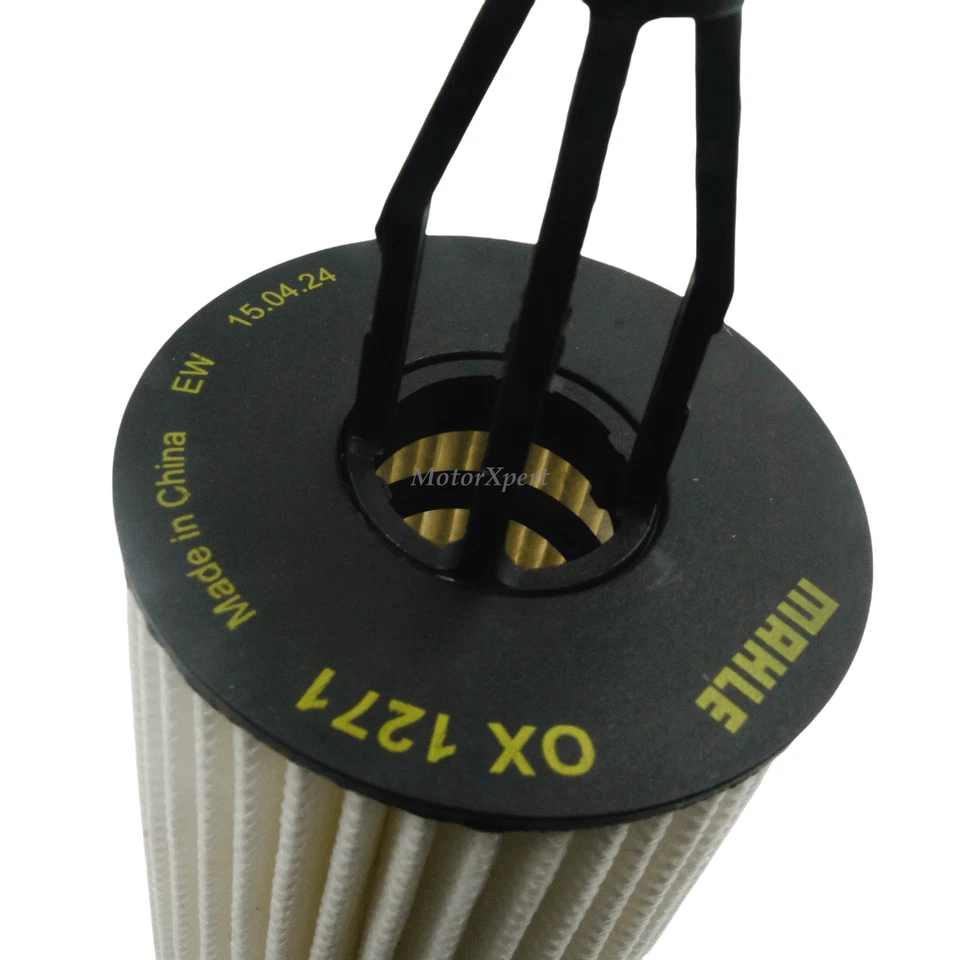 2761840025 2Pcs Mahle Filtro de aceite OEM para Mercedes E300 E350 GL550 GLE400 ML350 Foto 3 de 4