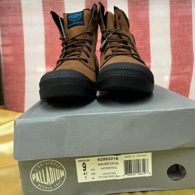 NWB Palladium Pampa waterproof Sport Cuff WPS shoes boots Women 9