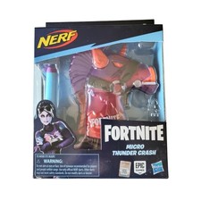NERF MICRO Shots Fortnite Micro Thunder Crash Blaster Includes 2 Nerf Darts