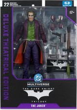 Mcfarlane Theatrical Editon HEATH LEDGER JOKER DARK KNIGHT 7in Action Figure